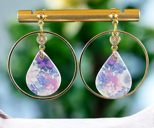 Pastel Floral Dangle